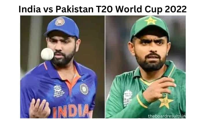 India vs Pakistan T20 World Cup 2022 - Ind vs Pak Match Date, Venue, Tickets, Records