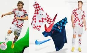 Croatia's World Cup uniform