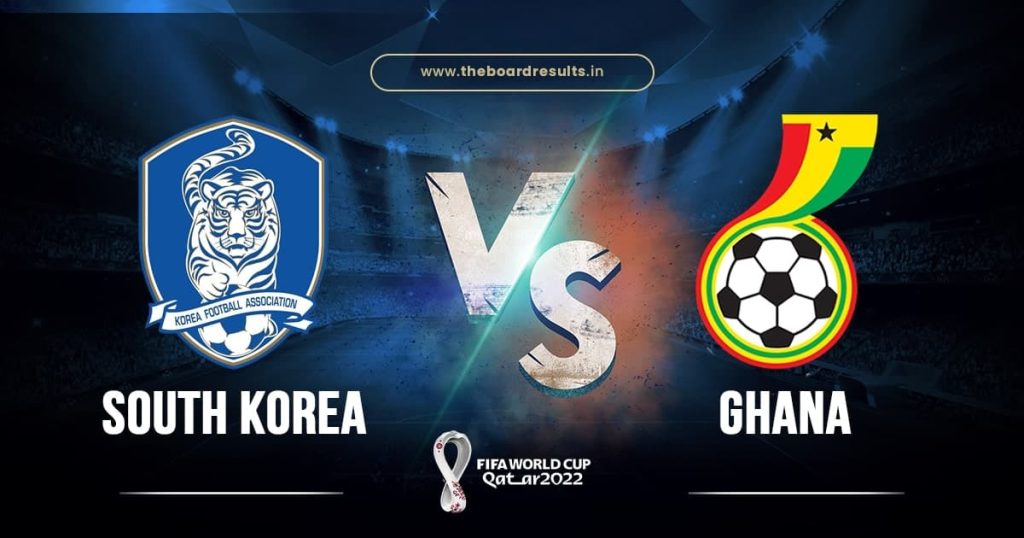 South Korea vs Ghana Match: Prediction, History, H2H Records, Lineups, Standings, News & Stats