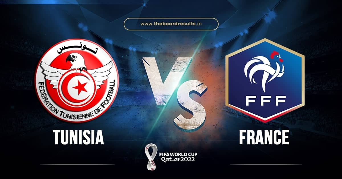 Tunisia National Football Team vs France National Football Team Match Timeline, Lineups