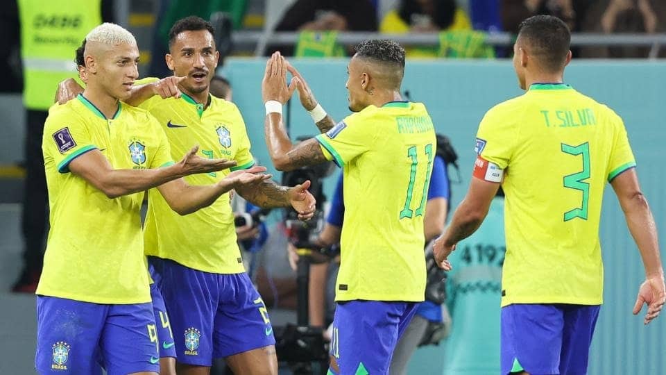 Brazil Dominates South Korea