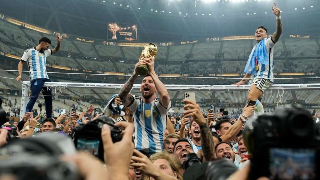 fifa world cup 2022 winner celebration