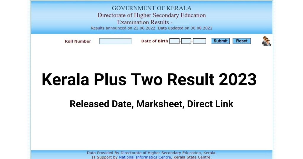 Kerala Plus Two Result 2023: DHSE Kerala +2 Result Date, Name, School, Roll No Wise Direct Link