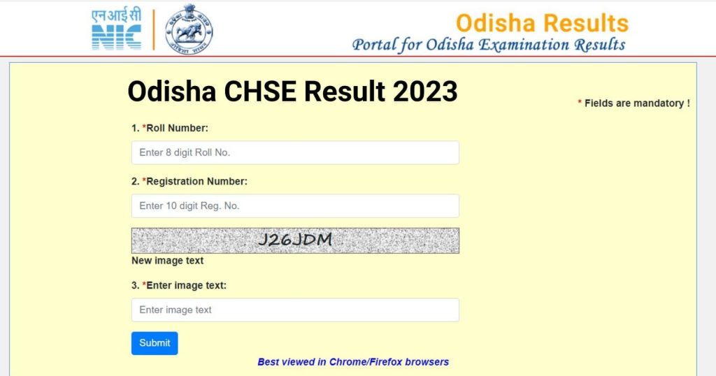 Odisha CHSE Result 2023 - Class 12 Result 2023 Released Date, Name, Roll No Wise @orissaresults.nic.in