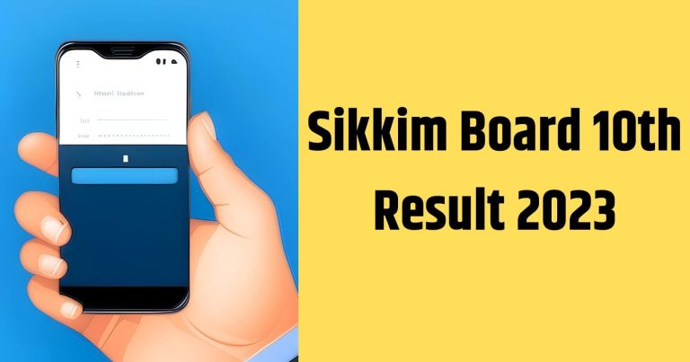 Sikkim Board 10th Result 2023 - SBSE SSLC Release Result Date, Download Marksheet